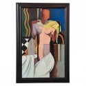 Lacaze Painting of Nude with Towel