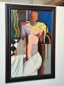 Lacaze Painting of Nude with Towel
