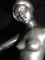 French Bronze Statue of Woman