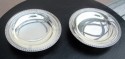 Round Silverplate French Serving Platters • Pair