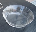 Two-Piece Silver-plate and Glass Serving/Candy Dish