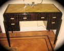 Art Deco Macassar Desk/Vanity