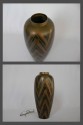 1930s Art Deco Dinanderie Vase