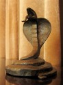 Edgar Brandt Cobra Sculpture • Signed - E Brandt
