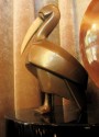 1930s Art Deco Pelican Table Lamp