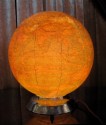 1930s French Globe Table Lamp