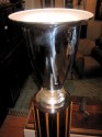 Large Art Deco Torchiere •  Floor lamp Pair