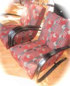 
1940s Czech Art Deco Bentwood Chair • Pair