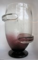 1930s French Acid-Etched Amethyst Vase • Schneider