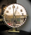 1930s French Art Deco Mirrored Clock