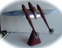 1940s United States Air Force WWII Aircraft Sculpture • P-38 