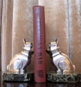 1930s French Art Deco Boxer Bookends • Signed H. Moreau