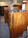 Original French Art Deco Buffet side piece with built in sconce lights
