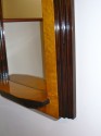 Two-toned Stepped Art Deco Mirror
