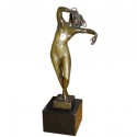 Wonderful French Bronze  dancer by S. Bauer circa 1910s

