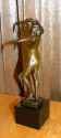 Wonderful French Bronze  dancer by S. Bauer circa 1910s