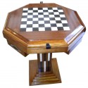 Art Deco Game table Chess Checkers Backgammon