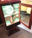 Unique Art Deco Display Cabinet Vitrine with lights