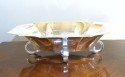 Stylish French Art Deco Silver plate serving platter