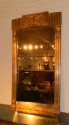 Large Gilded Carved French Mirror with Birds