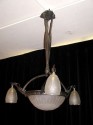 French Metalwork Chandelier