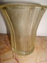 Beautiful simple Daum acid etched vase