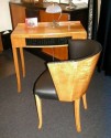 Very stylish blonde desk or vanity table