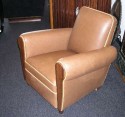 French leather club chairs