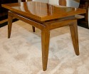 A very attractive walnut veneer coffee table