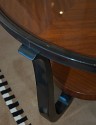 French Black Lacquer Coffee Table - edge