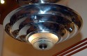 Modernist Art Deco Circular Chandelier