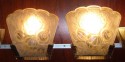 French floral sconces