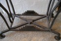 French Iron console Art Deco