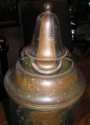 Rare Dinandrie Vase with Bronze  French Art Deco