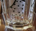 Czech Vase with Black and White Design
