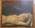 Henri Perez French Artist Nude painting Art Deco