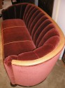 Glamorous Art Deco channel back Sofa