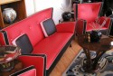Art Deco Sofa Suite Spanish Jetson's style