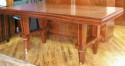French Art Deco Dining Table Macassar Wood