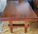French Art Deco Dining Table Macassar Wood