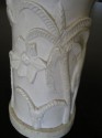 Carved Ivory Table Lamp - detail of carving