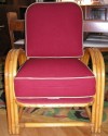 Bamboo Lounge Suite - chair front view