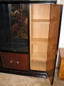 French Cabinet / Display Case - with cabinet open