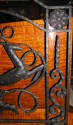 French iron fire screen
