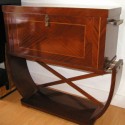 French bar with inlaid rosewood