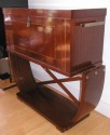 French bar with inlaid rosewood