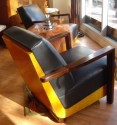 pair of French deco chairs