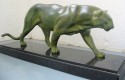 Large Art Deco Panther  Statue by Rulas.