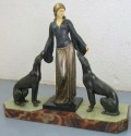 Art Deco Figure of a Woman by Menneville