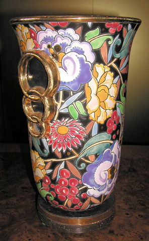 
1940s Decor Limite Boch Vase